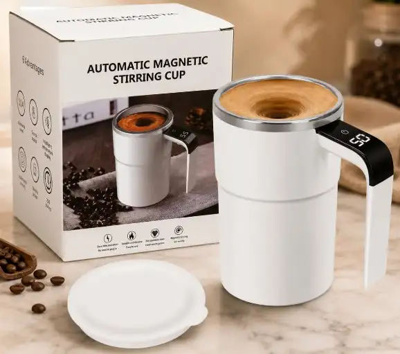 Rechargeable Automatic Stirring Coffee Cup