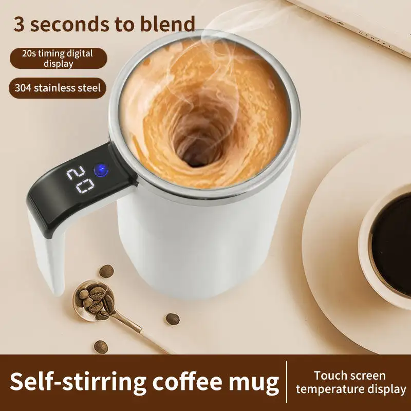 Rechargeable Automatic Stirring Coffee Cup